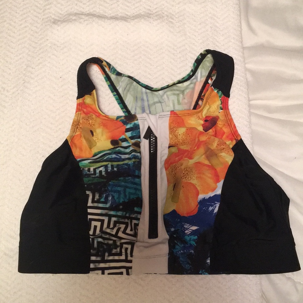 Zip up bikini